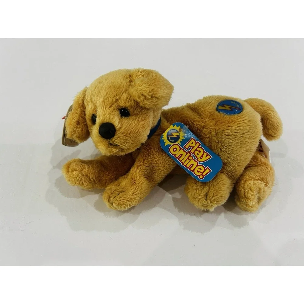 TY Beanie Babies Fletch Golden‎ Retriever Dog Plush Retired Rare Collectible